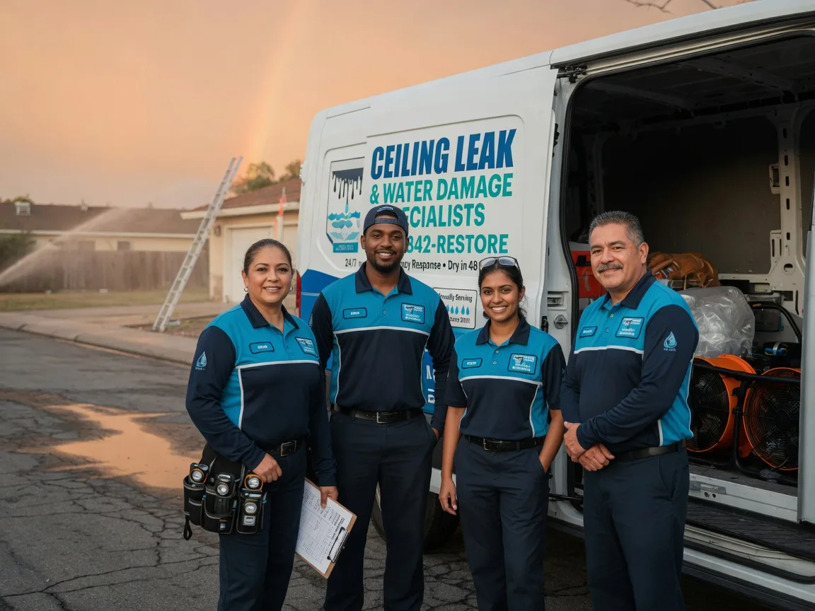 Ceiling Leak Cleanup company in Monroeton, PA