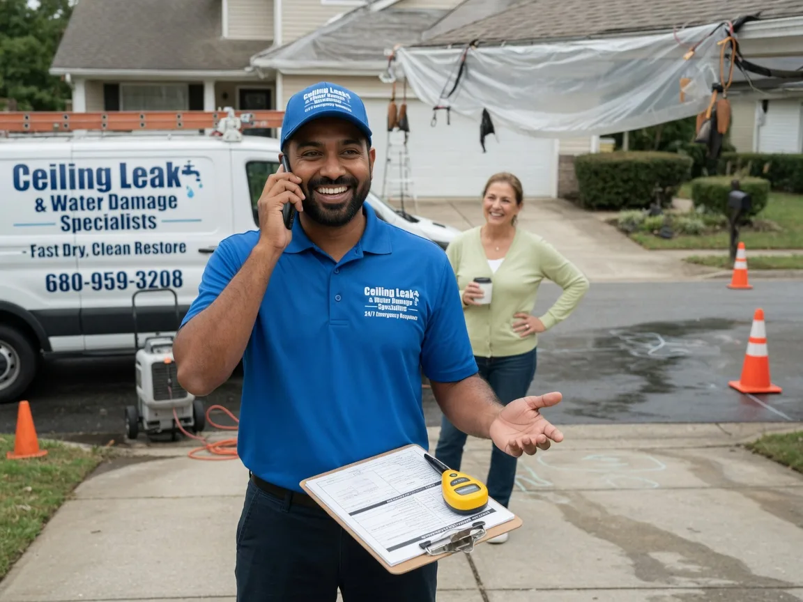 Ceiling Leak Cleanup Monroeton, PA FAQs